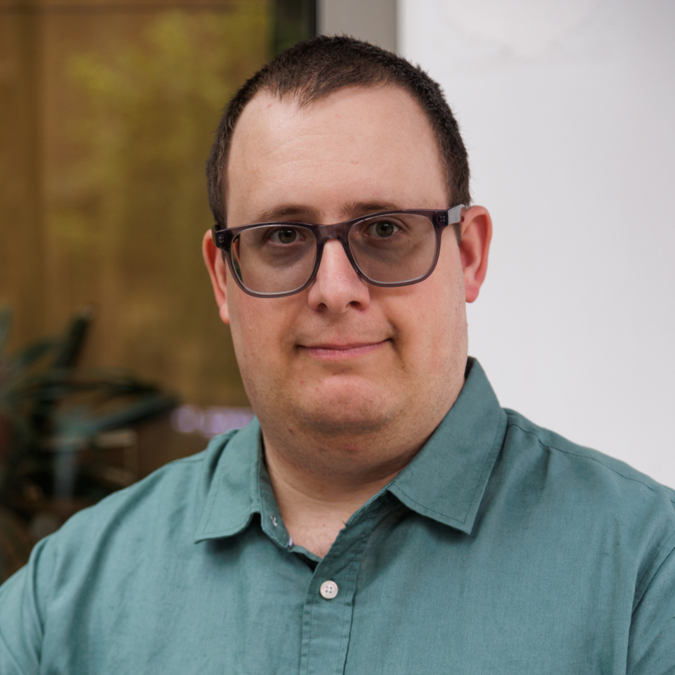 Headshot of Kieran Grant — Senior Analyst (Programmer)